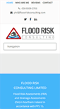 Mobile Screenshot of floodriskconsulting.com
